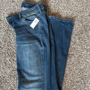 Old Navy Indigo Wide Leg Jeans